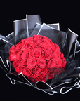 49厄瓜多尔红玫瑰花束