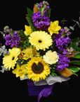 Purple Stock Sunflower Box