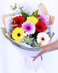 Colour Pop Gerbera Bouquet
