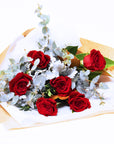 Valentine's Day Flowers - Medium Red Roses Bouquet