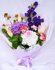 Seasonal Pink-Purple Graduation Bouquet