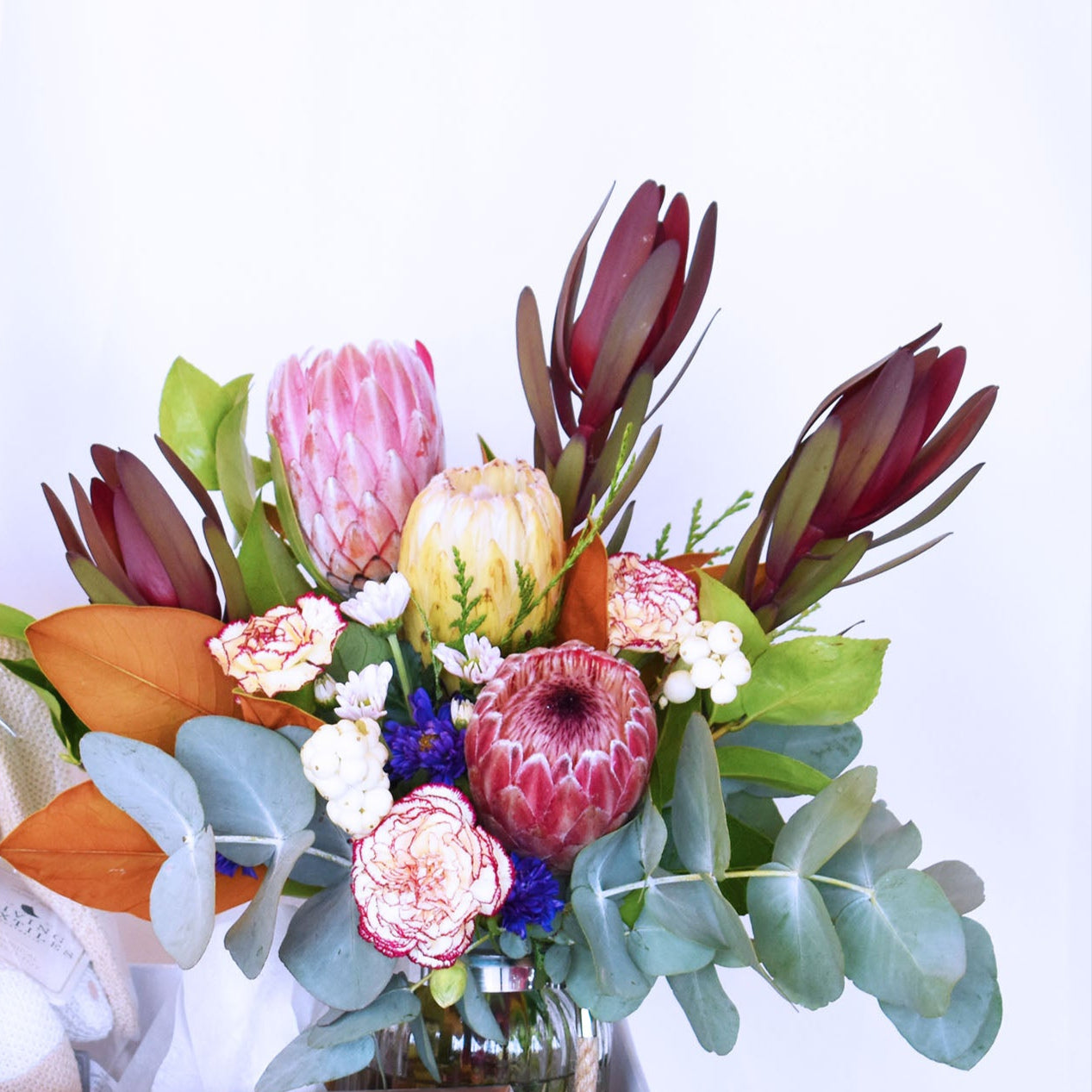 Surprise, You Deserve It! - Flowers + Candle + Gifts