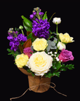 Purple Yellow Flowers Posy
