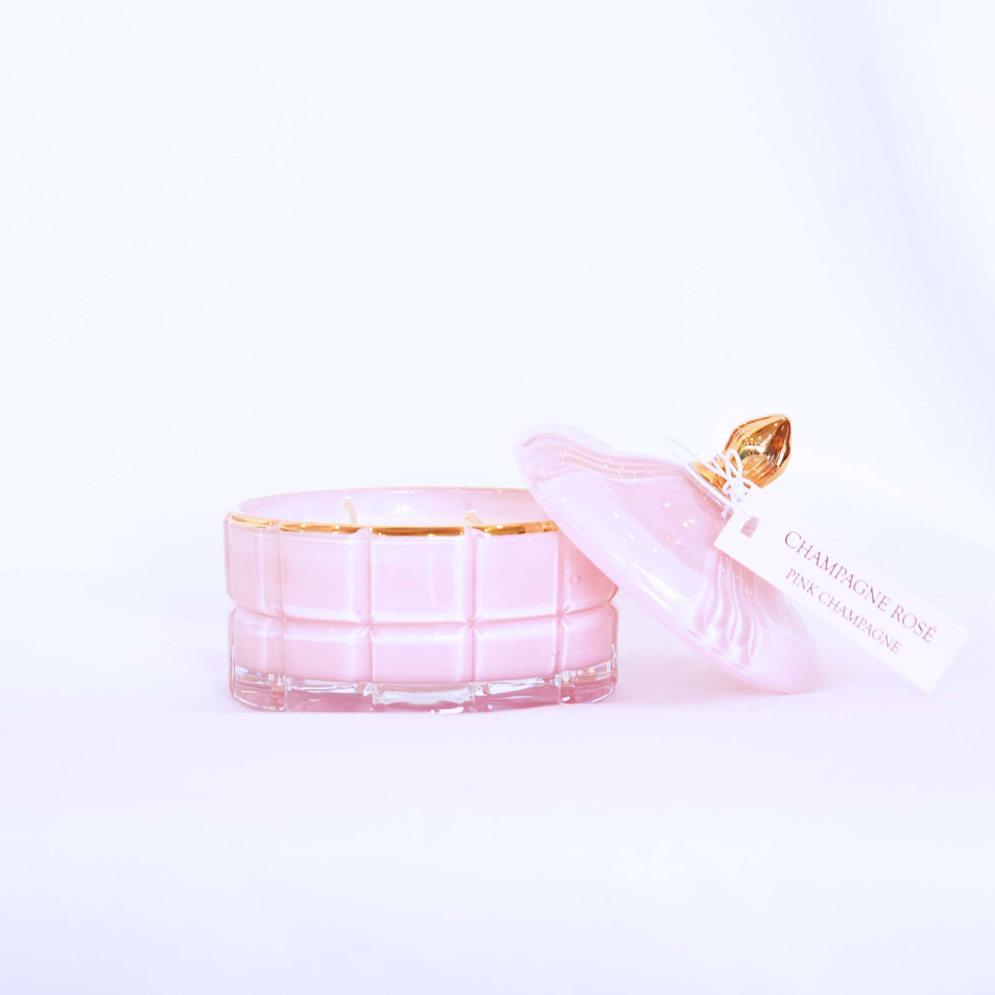 Côte Noire Pink Art Deco Candle