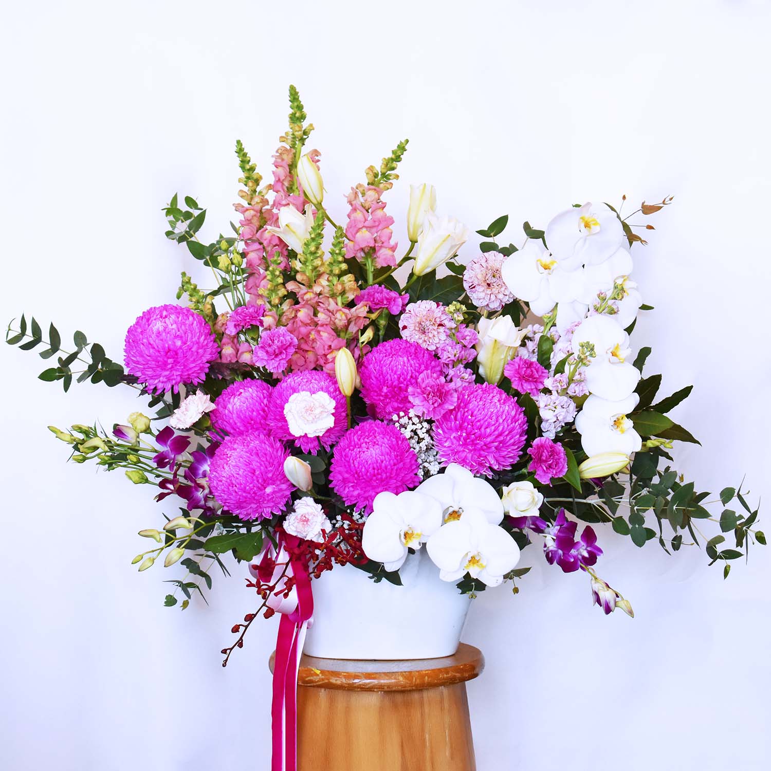 Mother, Queen of Blossoms + Vase