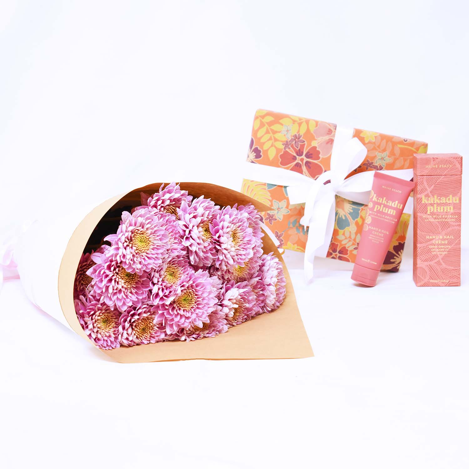 Happy Mother's Day, Mum! Package: Flowers + Chocolates + Handcream