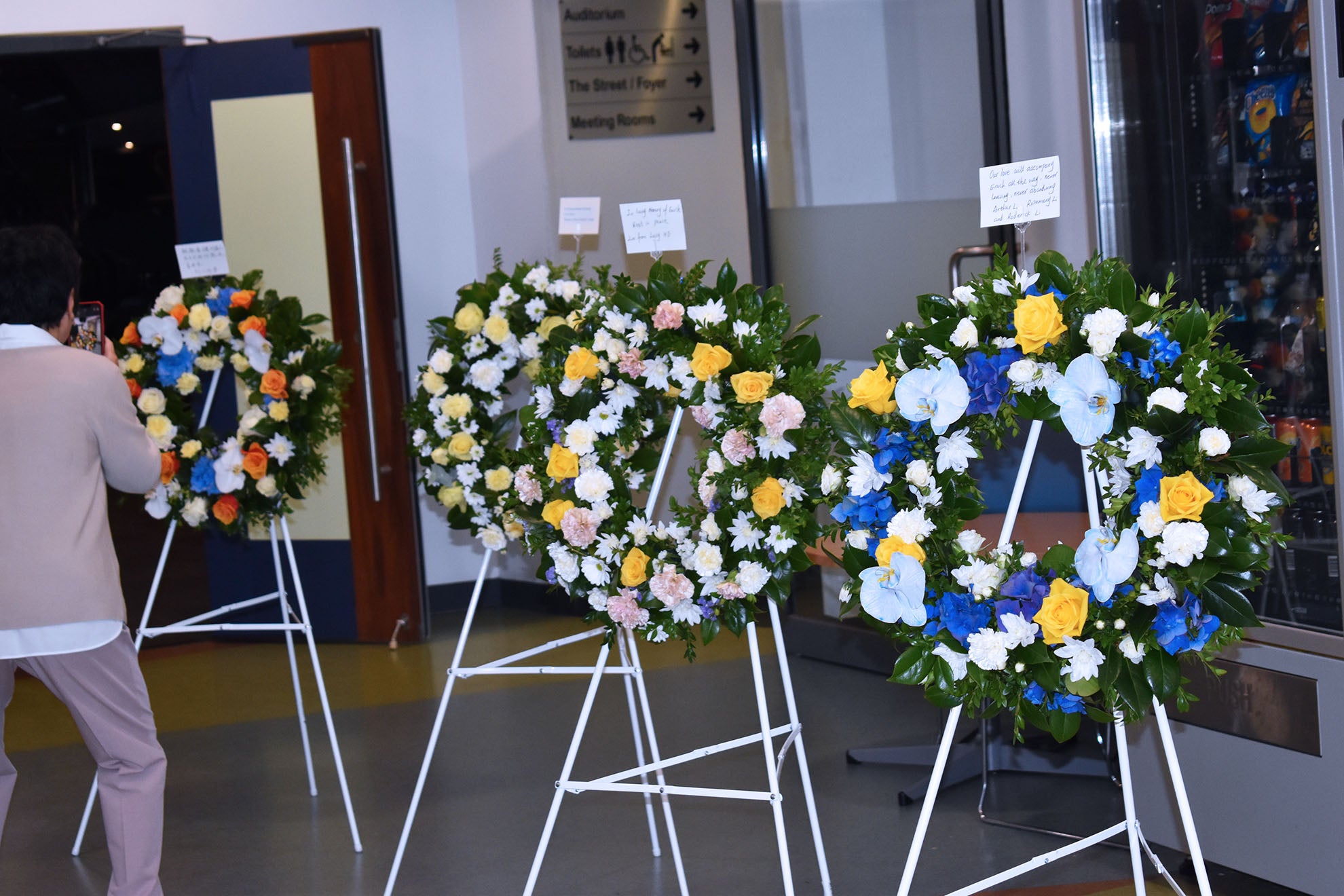 Eternal Embrace Funeral Flower Wreath