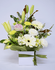 Florist's Medium White Flowers Box