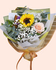 Dear Sunflower, From Rose Graduation Bouquet