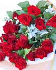 Valentine's Day Flowers - Elegy of Red Roses Bouquet