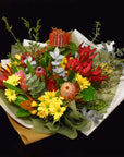 Medium Golden Botanical Native Florals Bouquet