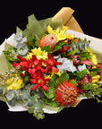 Medium Golden Botanical Native Florals Bouquet