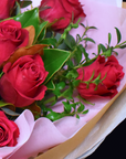 Red-Pink Roses Bouquet