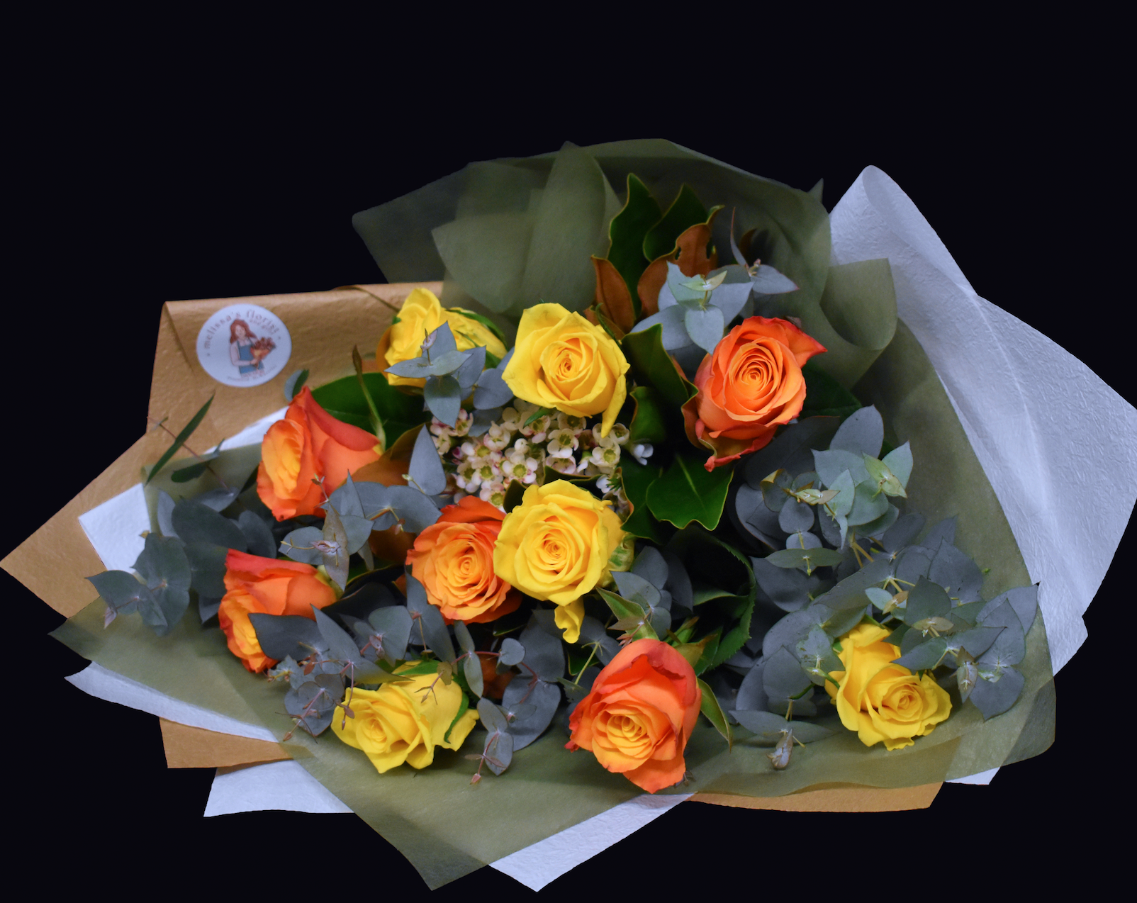 Sunrise Roses Bouquet