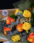 Sunrise Roses Bouquet