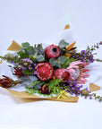 Medium Golden Botanical Native Florals Bouquet