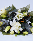 White Rose Lily Bouquet