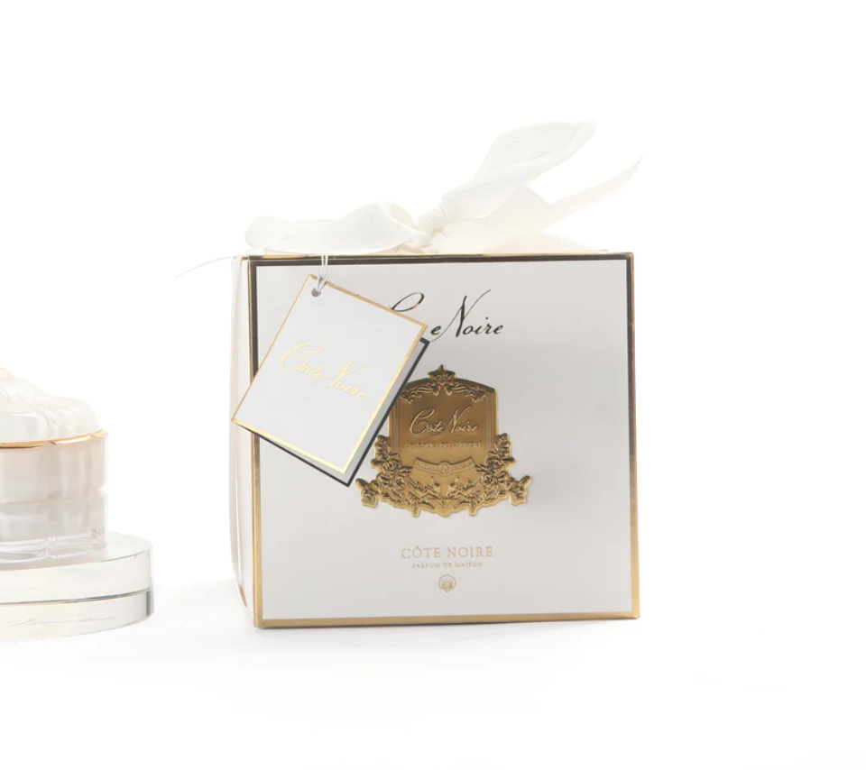 Côte Noire White Art Deco Candle