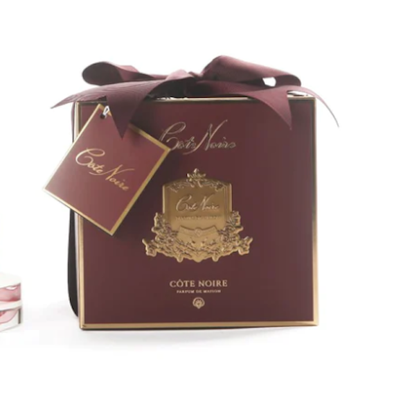 Côte Noire Red Art Deco Candle