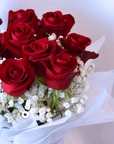 Valentine's Day Flowers - True Love Red Rose Hatbox