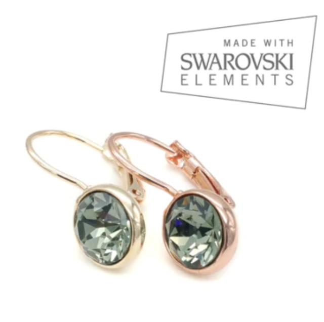 Chrysalini Crystal Dangle Earrings