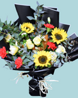 Sunflower Reds Bouquet