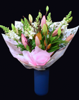 Lily Snapdragon Flowers Bouquet (Standard)
