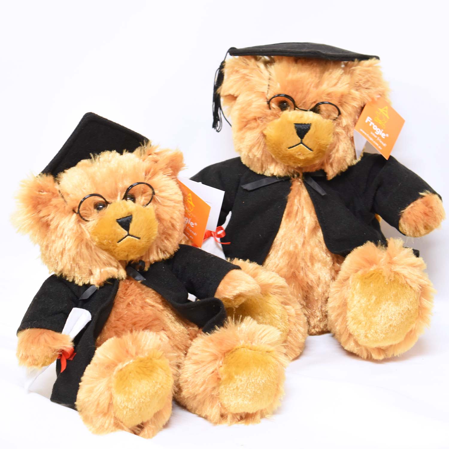 Graduation Bear with gown, glasses and cap