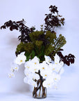 20-head Phalaenopsis Orchid Arrangement Vase (Bespoke)