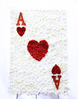 Playing Card - Ace of Hearts Funeral Flower Tribute