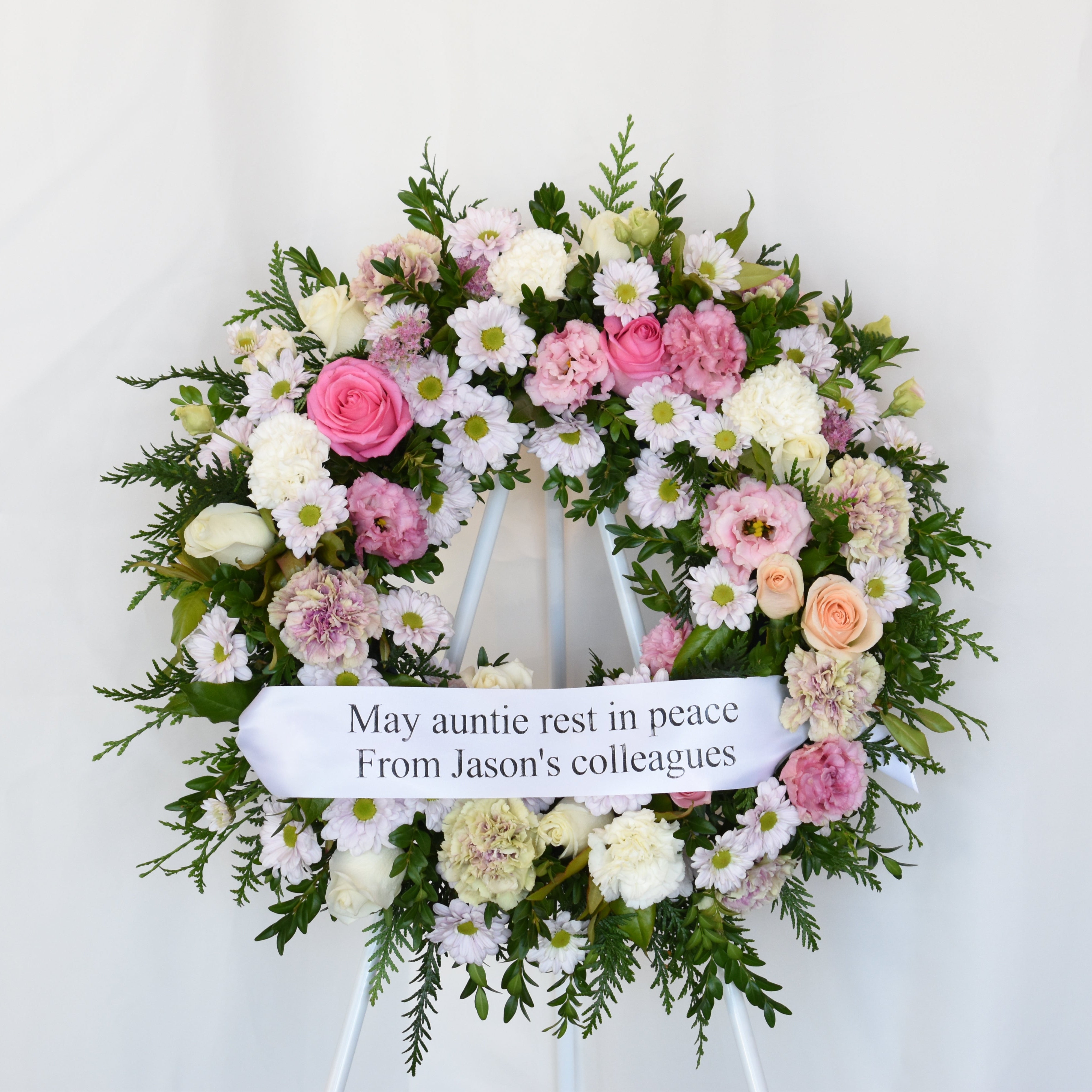 Personalised Wreath Ribbon | Funeral Sash