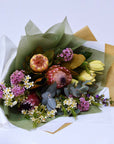 Small Golden Botanical Native Florals Bouquet