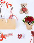 Valentine's Day Flowers - Loving Hugs Hamper