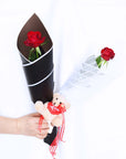 Valentine's Day Flowers - Wrapped Red Rose