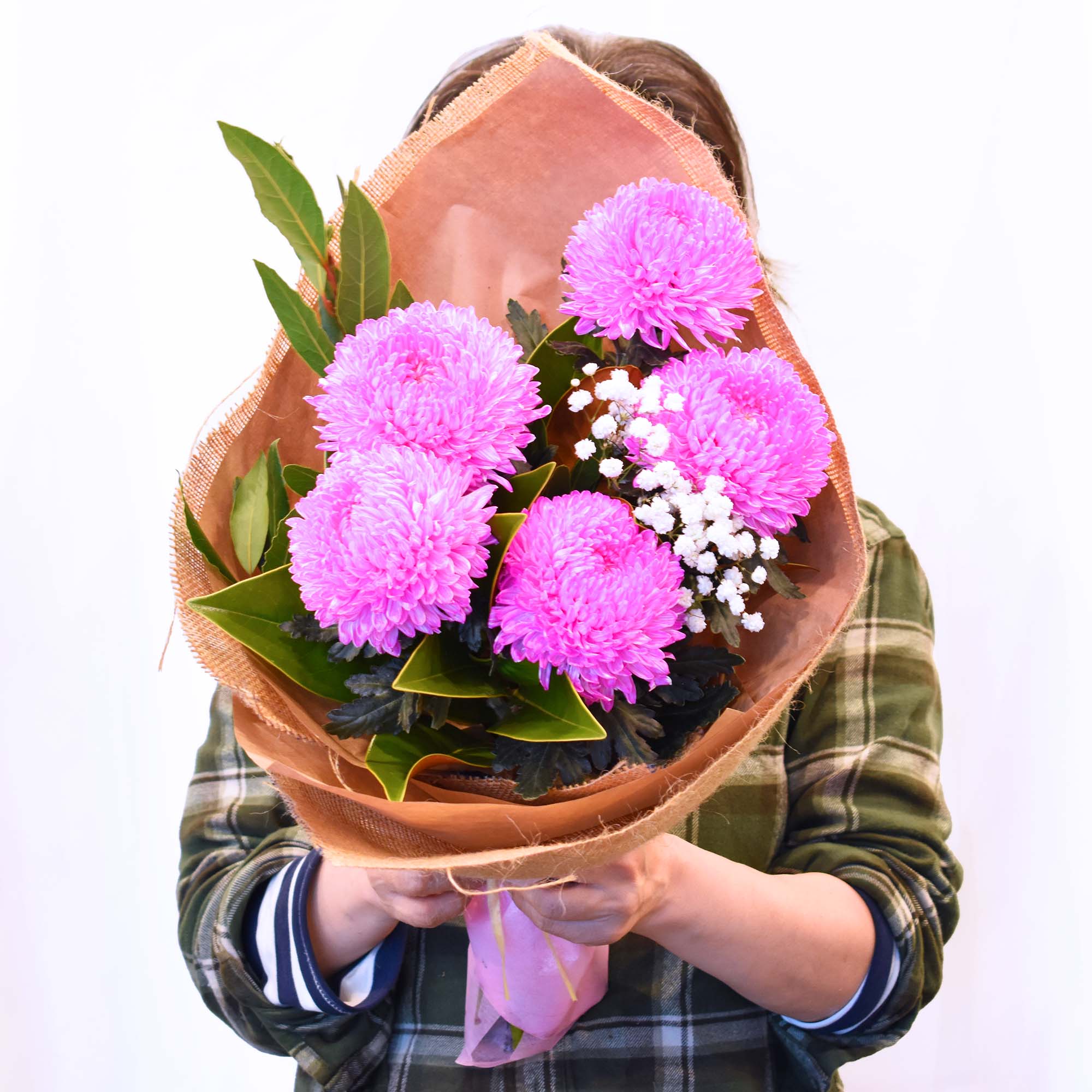 Mother&#39;s Day Flowers - Pink Mum Flowers Bouquet