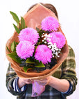 Mother's Day Flowers - Pink Mum Flowers Bouquet