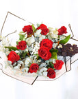 Valentine's Day Flowers - Elegy of Red Roses Bouquet