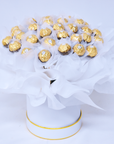 Ferrero Rocher Chocolate Flower Hatbox