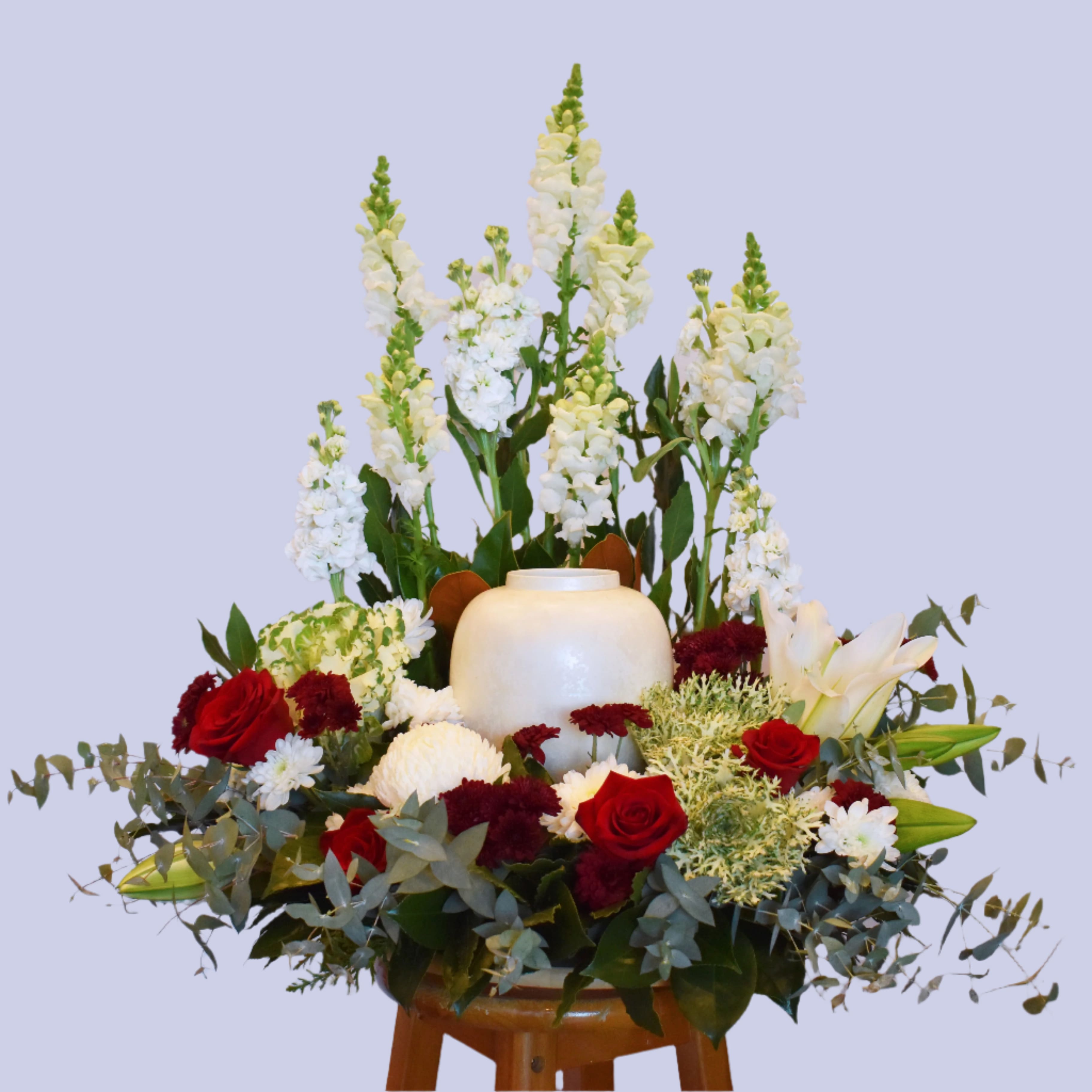 Sincere Respect Cremation Urn Arrangement
