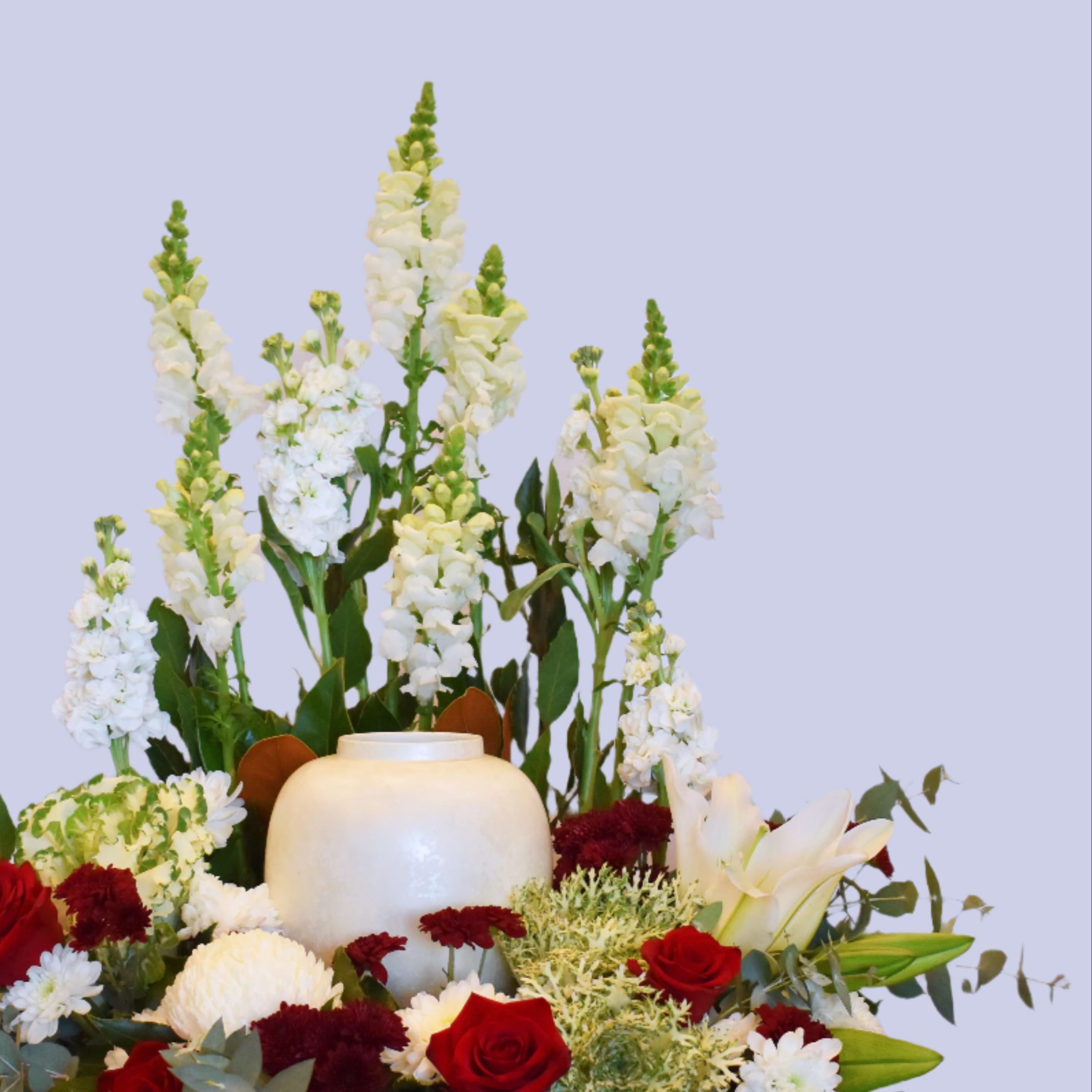 Sincere Respect Cremation Urn Arrangement