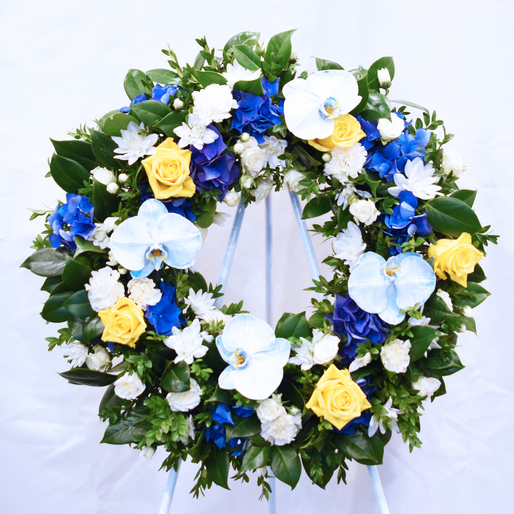 Same Day Flower Delivery Funeral Flower Wreath Melissa's Florist