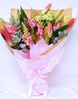 Lily Snapdragon Flowers Bouquet