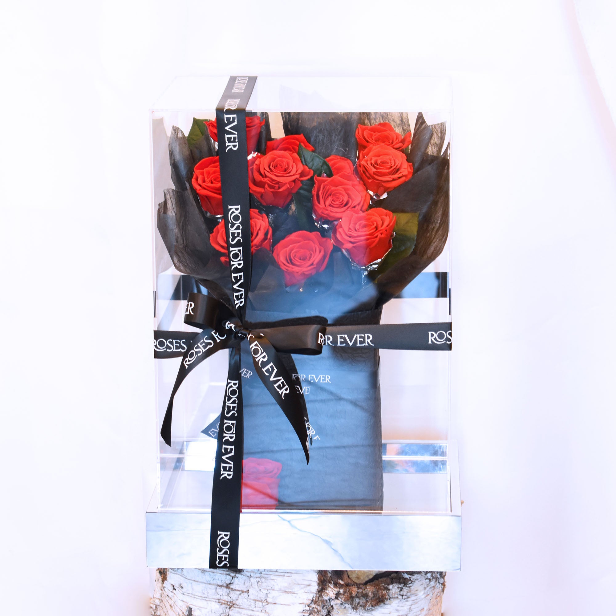 Valentine's Day Flowers - Magnificent Everlasting Rose Bouquet | Forever Rose Lasts Years