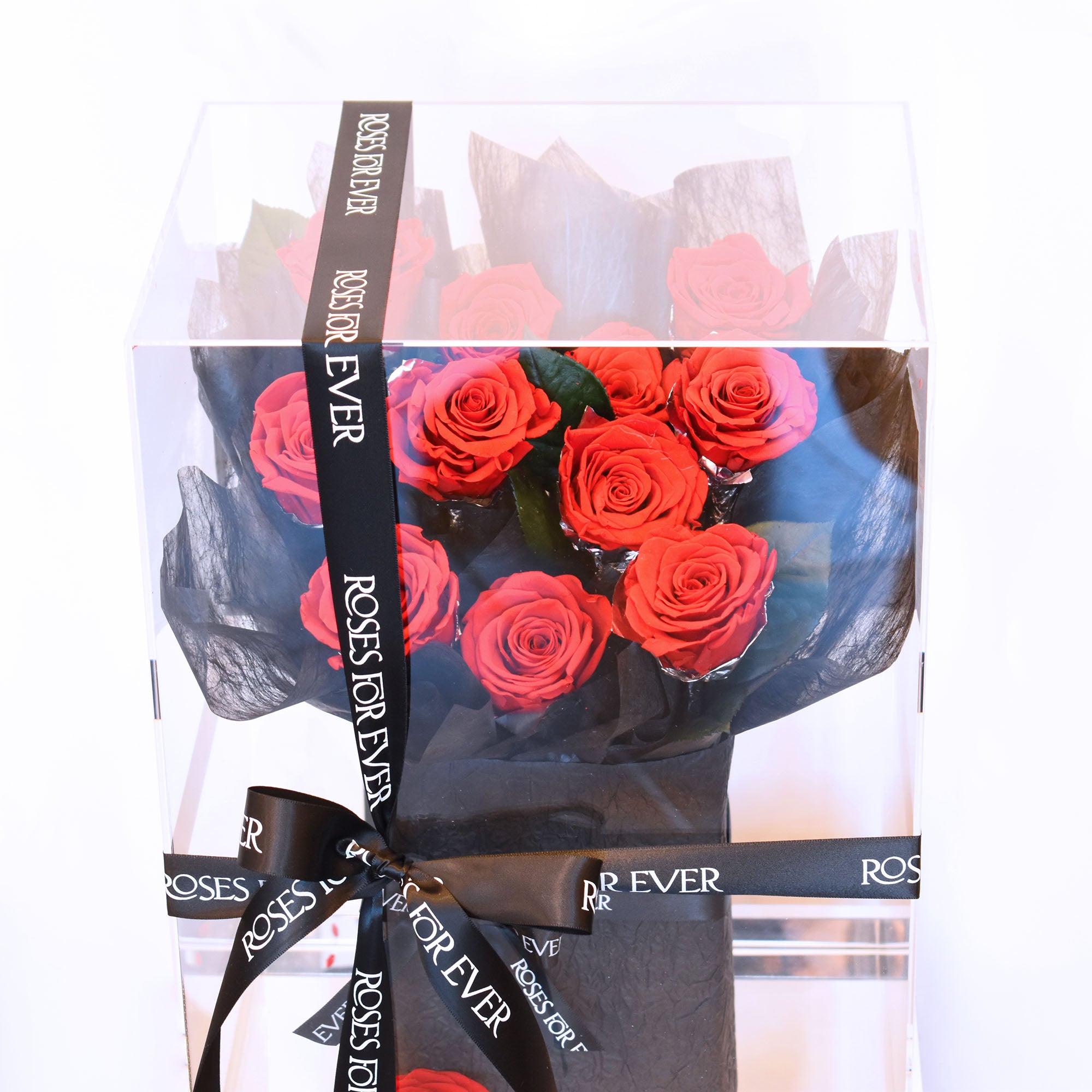 Valentine's Day Flowers - Magnificent Everlasting Rose Bouquet | Forever Rose Lasts Years