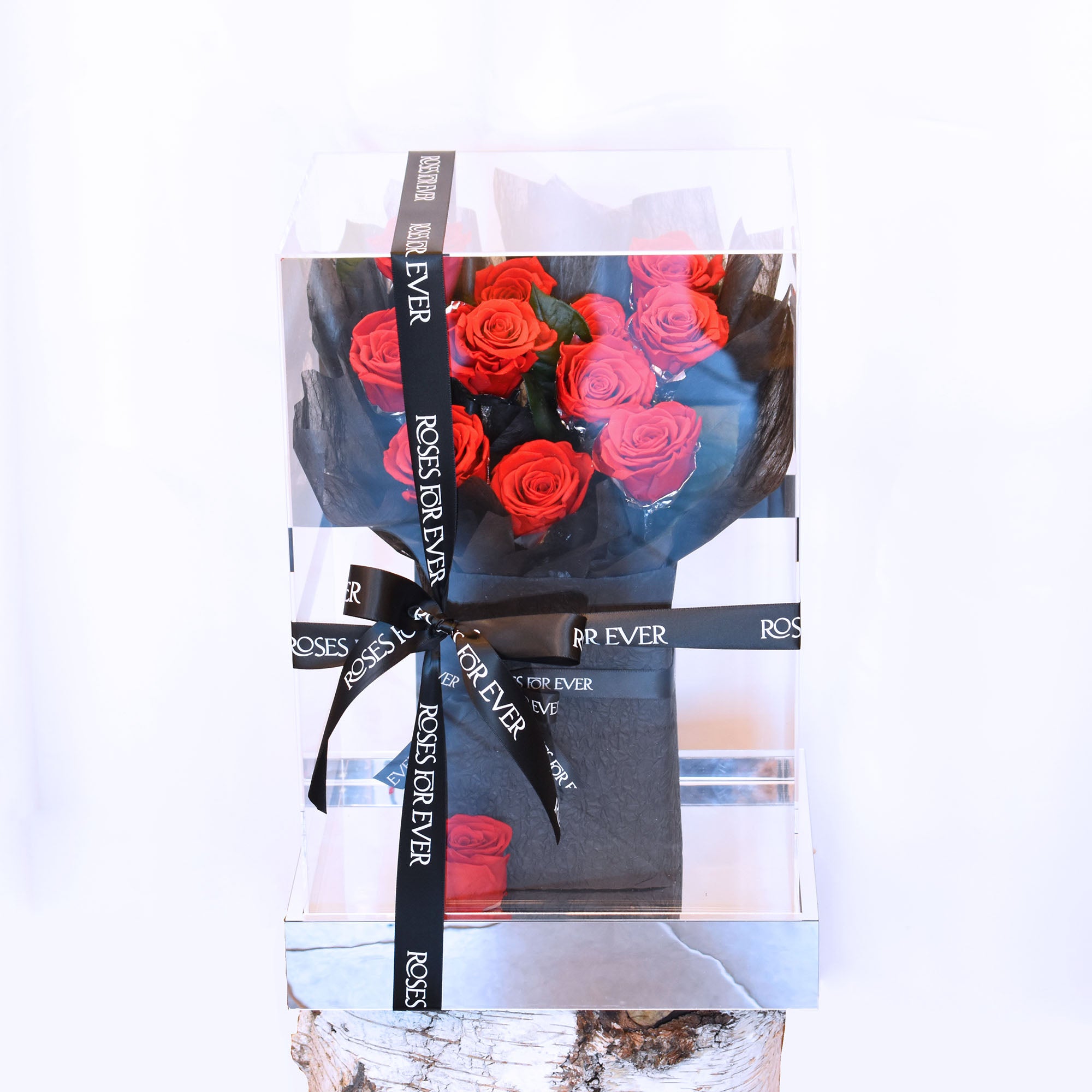 Valentine's Day Flowers - Magnificent Everlasting Rose Bouquet | Forever Rose Lasts Years