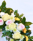 Pistachio Biscotti Funeral Flower Wreath