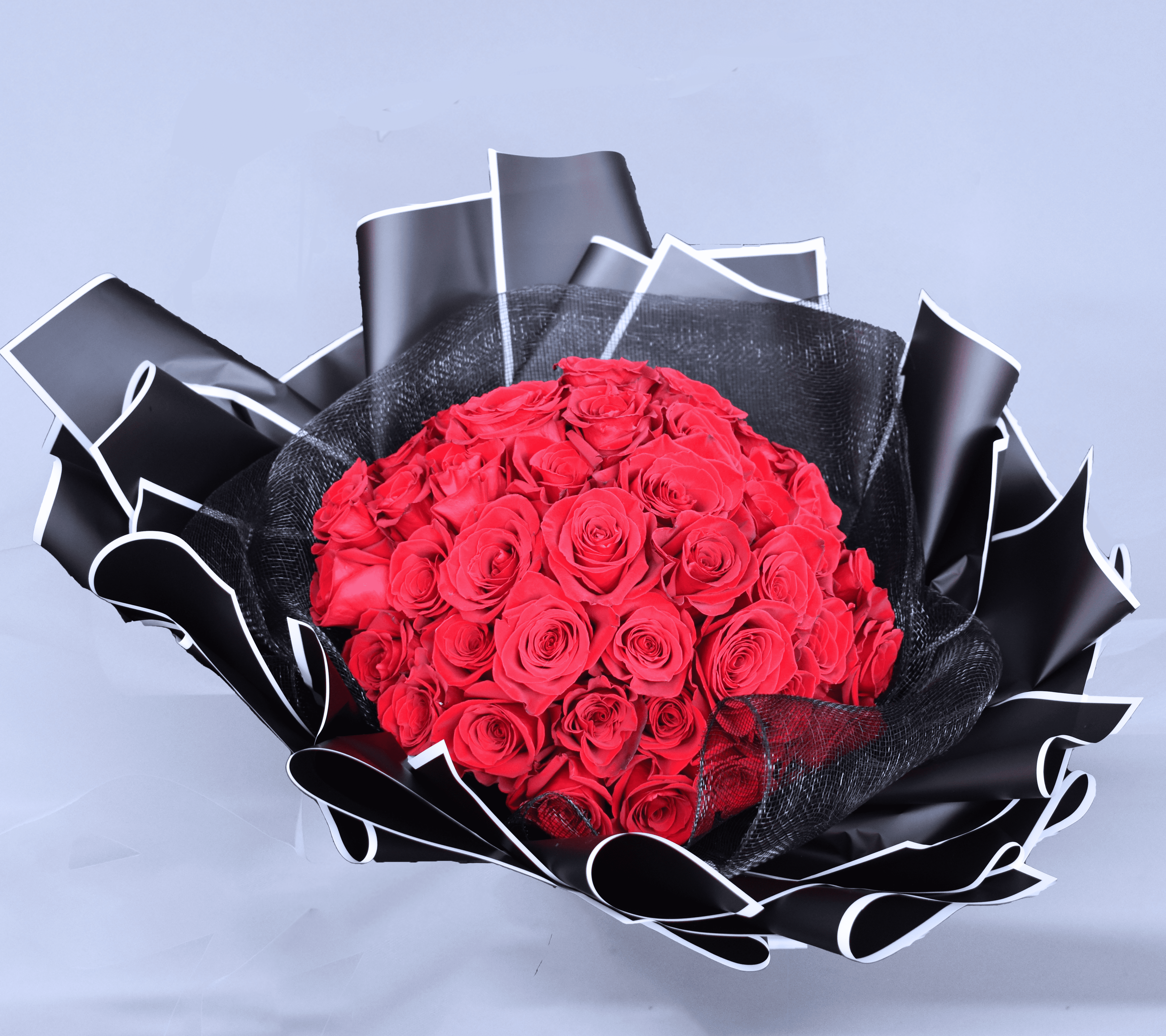 Luxe Red Rose Bouquet
