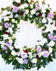 Taylor Swift's Lavender Haze Funeral Flower Wreath