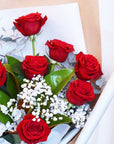 Valentine's Day Flowers - Elegy of Red Roses Bouquet
