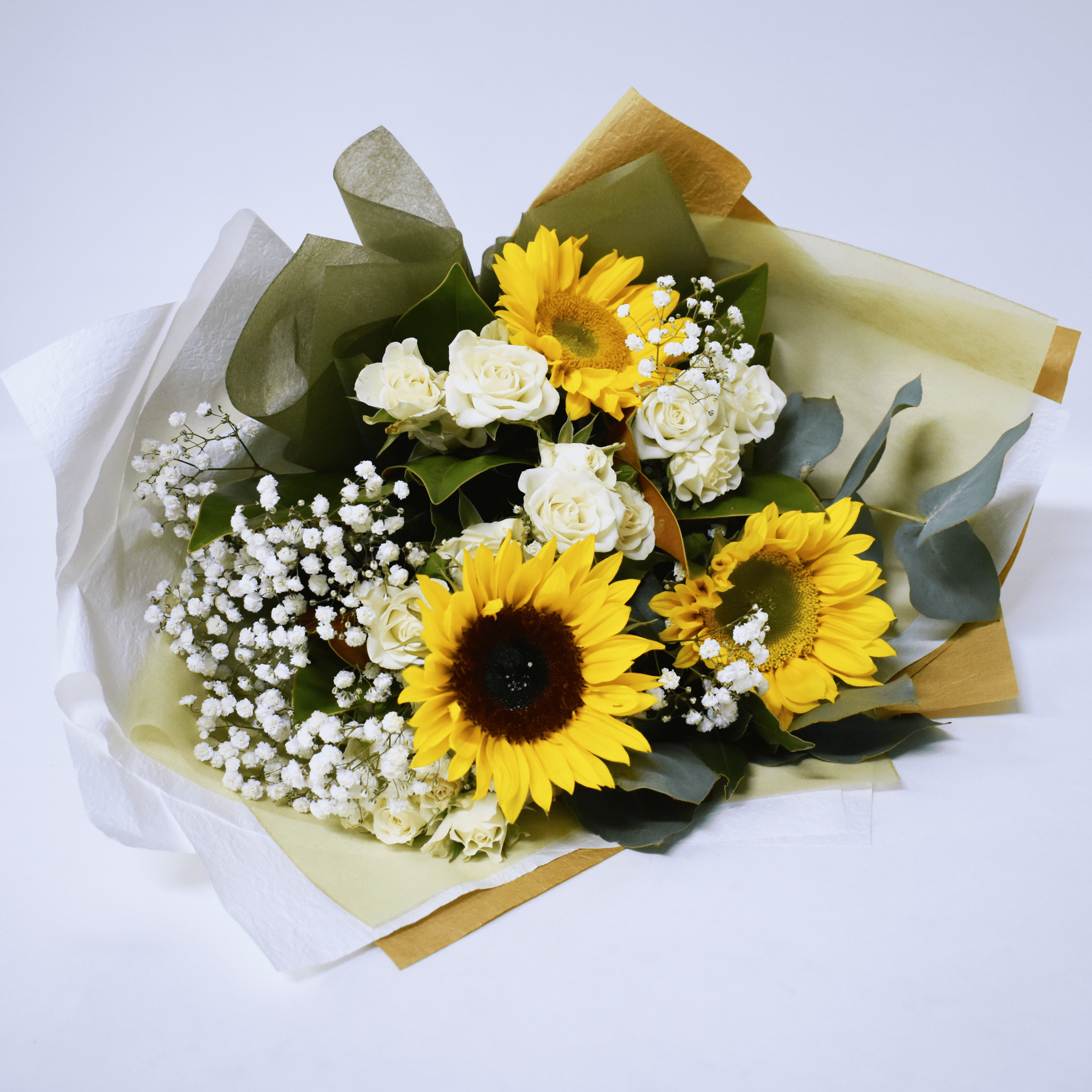 Sunflower Bouquet + Teddy!